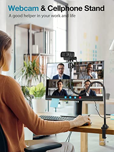 InnoGear 25 Inch Webcam Stand, Flexible Cell Phone Stand Desk Mount Camera Stand Gooseneck for Logitech Webcam BRIO C920 C920S C922 C922x C925e... - Image 7