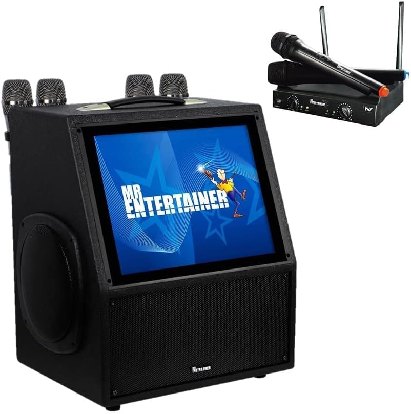 Mr Entertainer Digibox Pro. Portable Touch Screen Karaoke Machine and