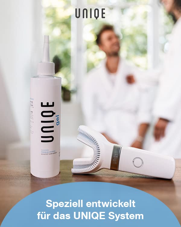 UNIQE Zahngel-Set – Fluorid-Zahngel für UNIQE One Zahnbürste