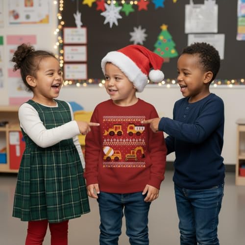 Tstars Dabbing Santa Kids Christmas Sweatshirt Boy Youth Ugly Holiday | Soft Fleece Dabbing Santa Sweatshirt; Great For Christmas, Ugly Sweater Party, Boys Youth Holiday Xmas Gift 3 Tstars Dabbing Santa Kids Christmas Sweatshirt Boy Youth Ugly Holiday | Soft Fleece Dabbing Santa Sweatshirt; Great For Christmas, Ugly Sweater Party, Boys Youth Holiday Xmas Gift - Image 4