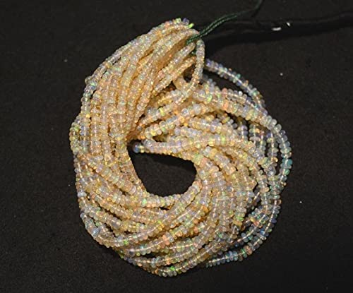 Perles opale éthiopienne pour fabriquer un collier en pierres naturelles Welo