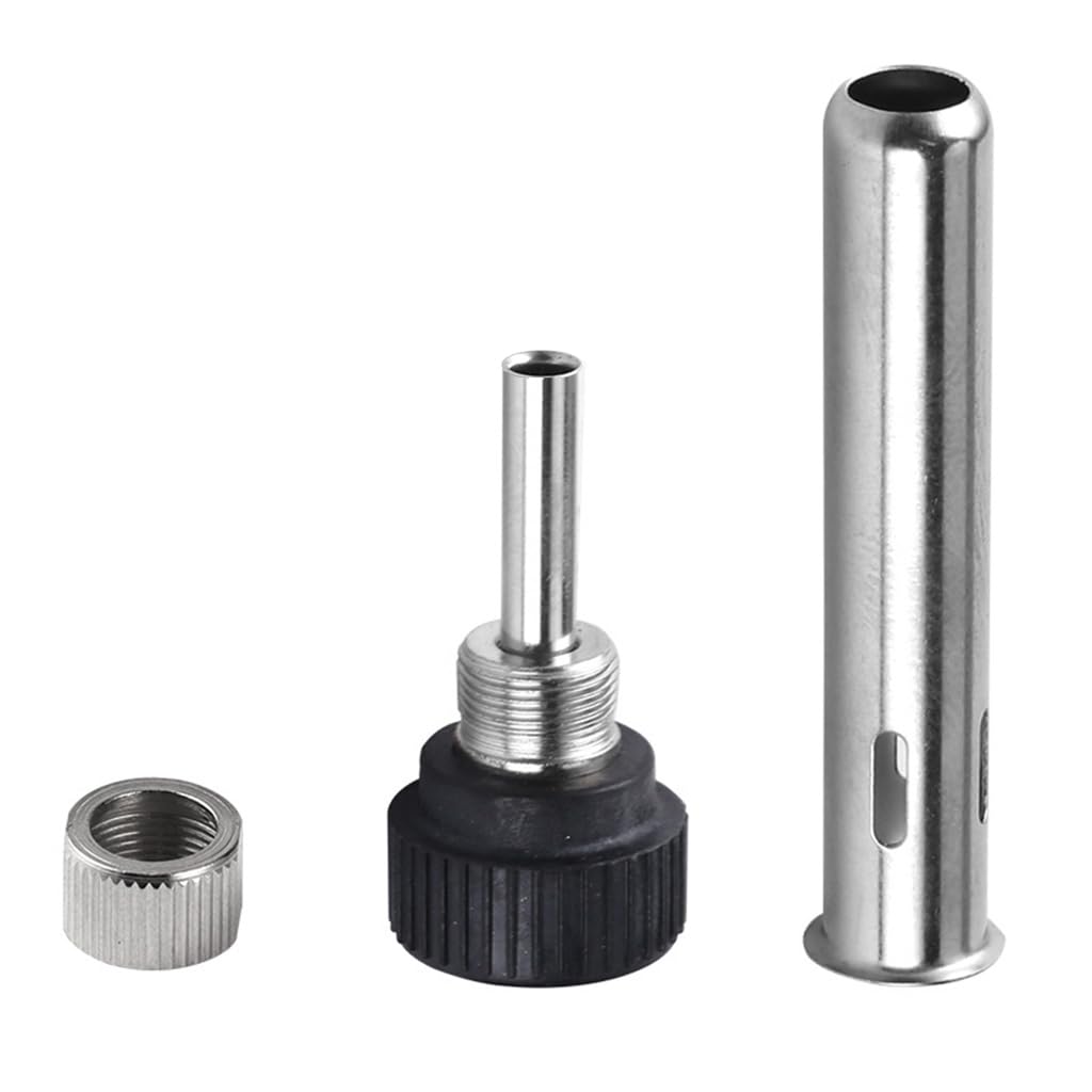 Soldering Iron Sleeve Welding Handle Sleeve/Steel Tube/Screw for Electronic Enthusiasts Professionals Lightweight Soldering Station Kit Parts for Electronics