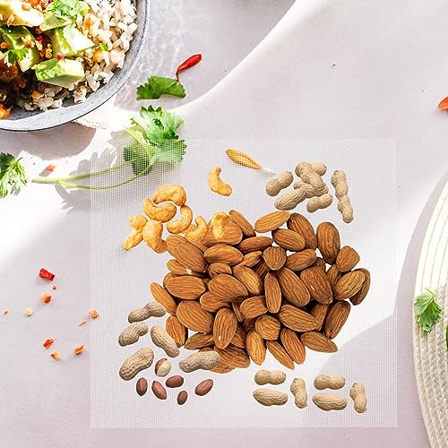 Operitacx 5stücke Wiederverwendbare -netzmatten Für Dörrautomaten Hitzebeständig Antihaftbeschichtet Für Obst Und Trocknen Von Lebensmitteln – Bild 8