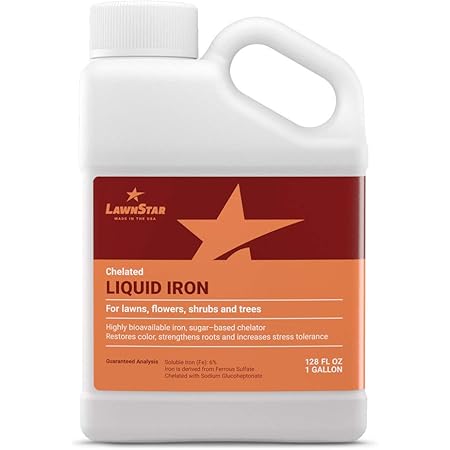 chelated lawnstar shrubs deficiency edta