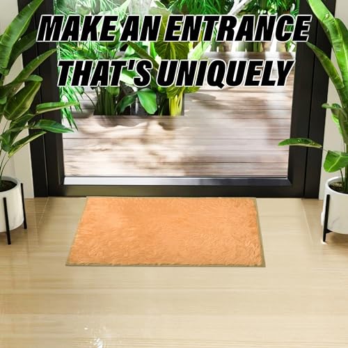 Image of Heart Home Door Mat | Door Entrance Mat | Shaggy Door Mat | Floor Door Mat | Anti-Slip Door Mat | Door Mats for Outdoor & Indoor | Kitchen Door Mat | Pack of 3 | Yellow