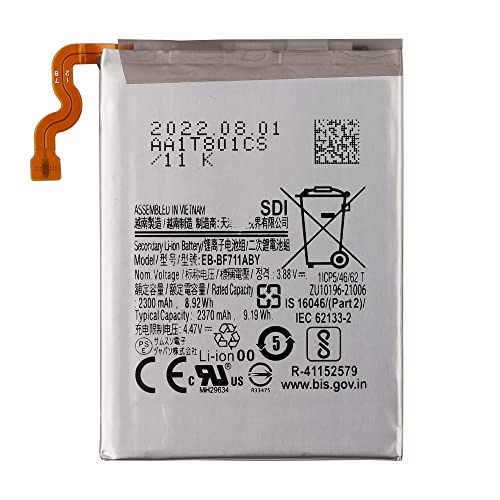 SWARK New Rechargeable Battery EB-BF711ABY Compatible with Samsung Galaxy Z Flip3 5G SM-F711 with tools