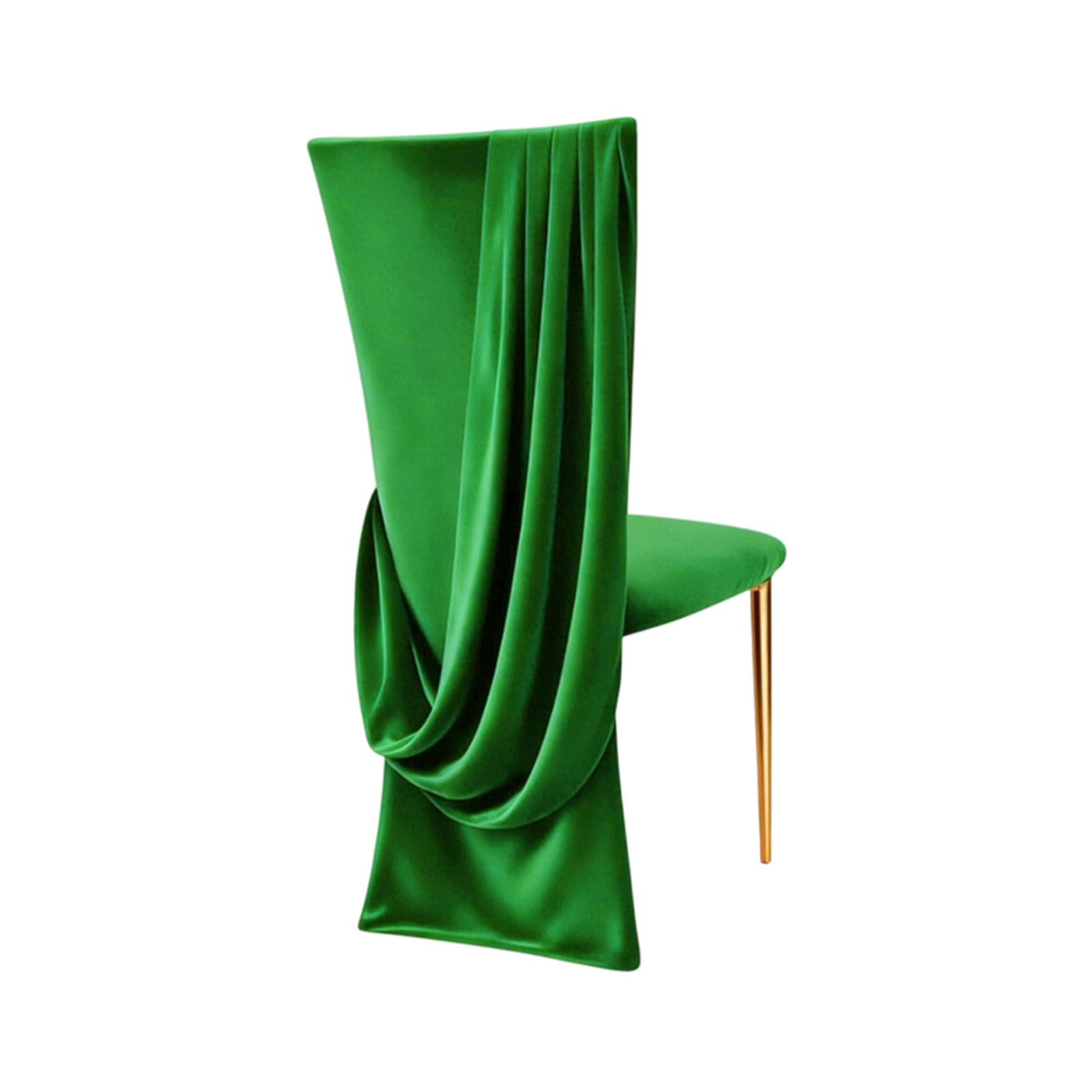 PANGBOER Luxurious Chair Cover for Ceremonies Celebration and Formal Gatherings Wedding Chair Cover
