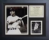 Legends Never Die 'Lou Gehrig Batting' Framed Photo Collage, 11 x 14-Inch