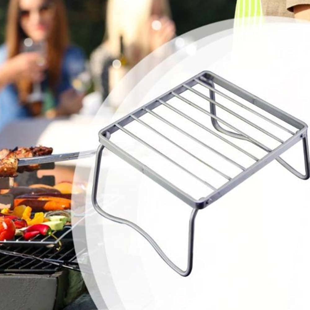 Domowy grill na imprezę Ze stali nierdzewnej Przenośny składany grill Lekkie narzędzie kuchenne