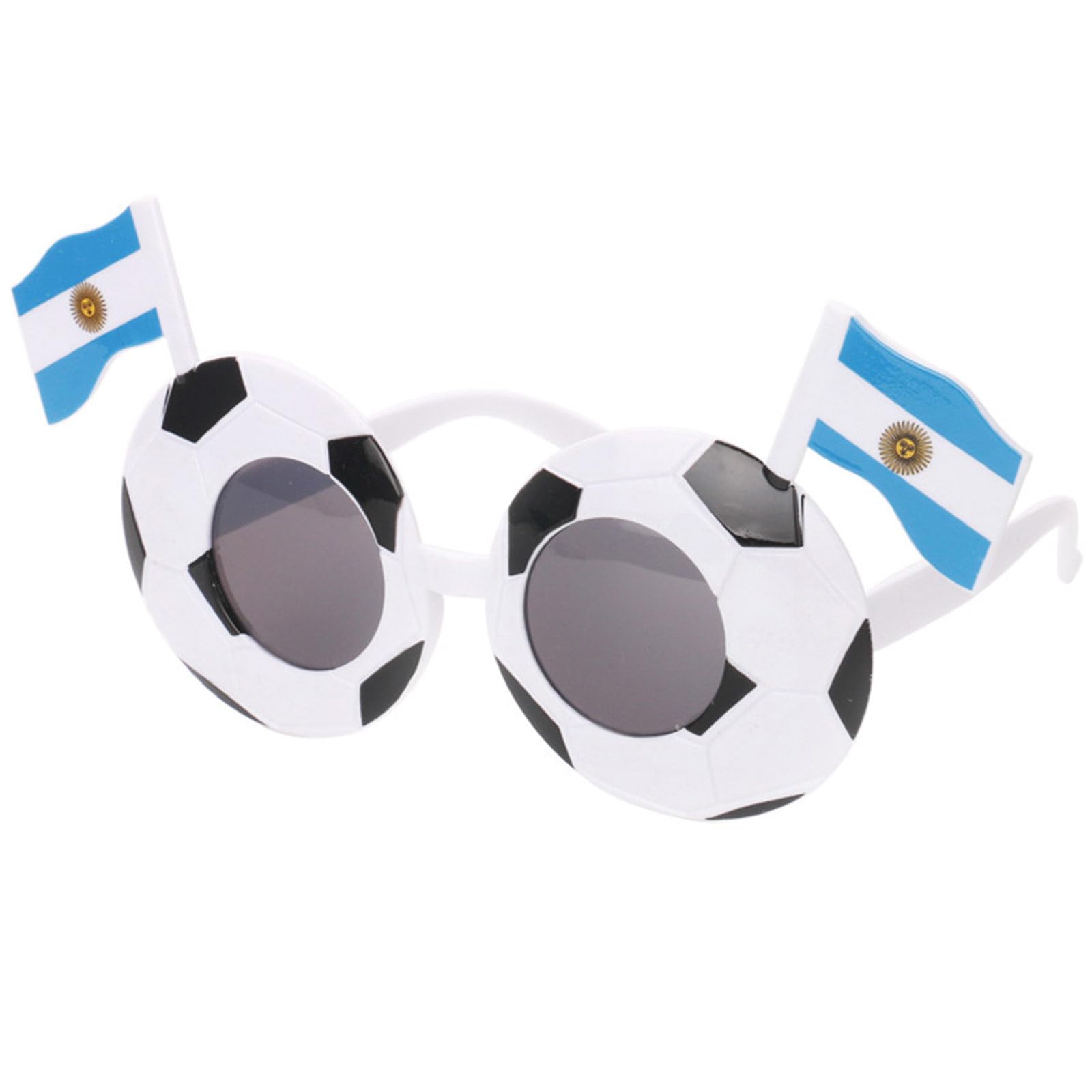 Tsophreniq Soccer Event Glasses Eyewears for Supporters to Show Passion At Parties and Social Instances Light Design Football Fan Glasses
