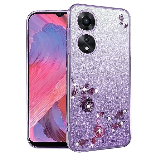 Coque Oppo A78 5G motif floral rose, une idée cadeau parfaite pour fille