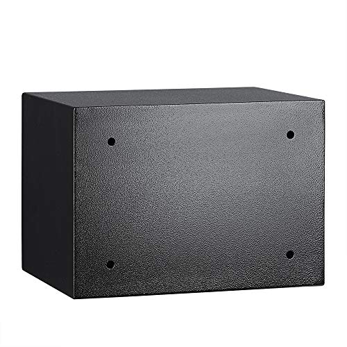 AmazonBasics Steel, Security Safe Lock Box, Black 0.5 Cubic Feet Buy