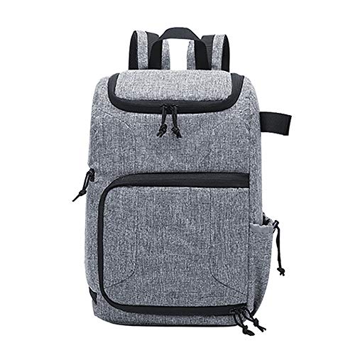 Kamerarucksack Kameratasche, Wasserdicht DSLR Rucksack, 14 Zoll Laptop Rucksack, Fotorucksack für Kamera Zubehör und Outdoor Sport Reise,Grey