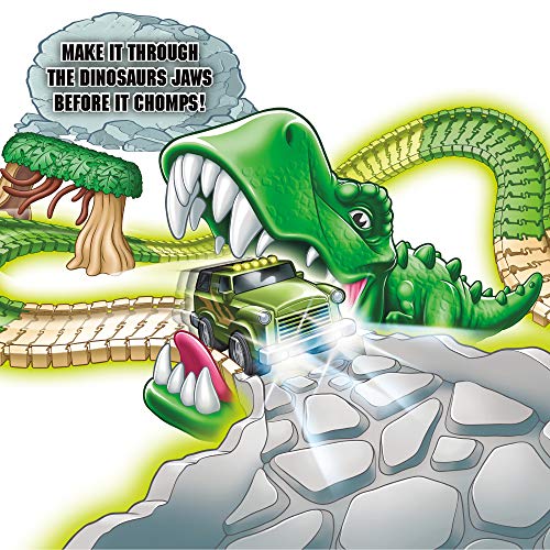 Magic Tracks Dino Chompers 172 Piece 8 Feet Track Set NEW IN BOX