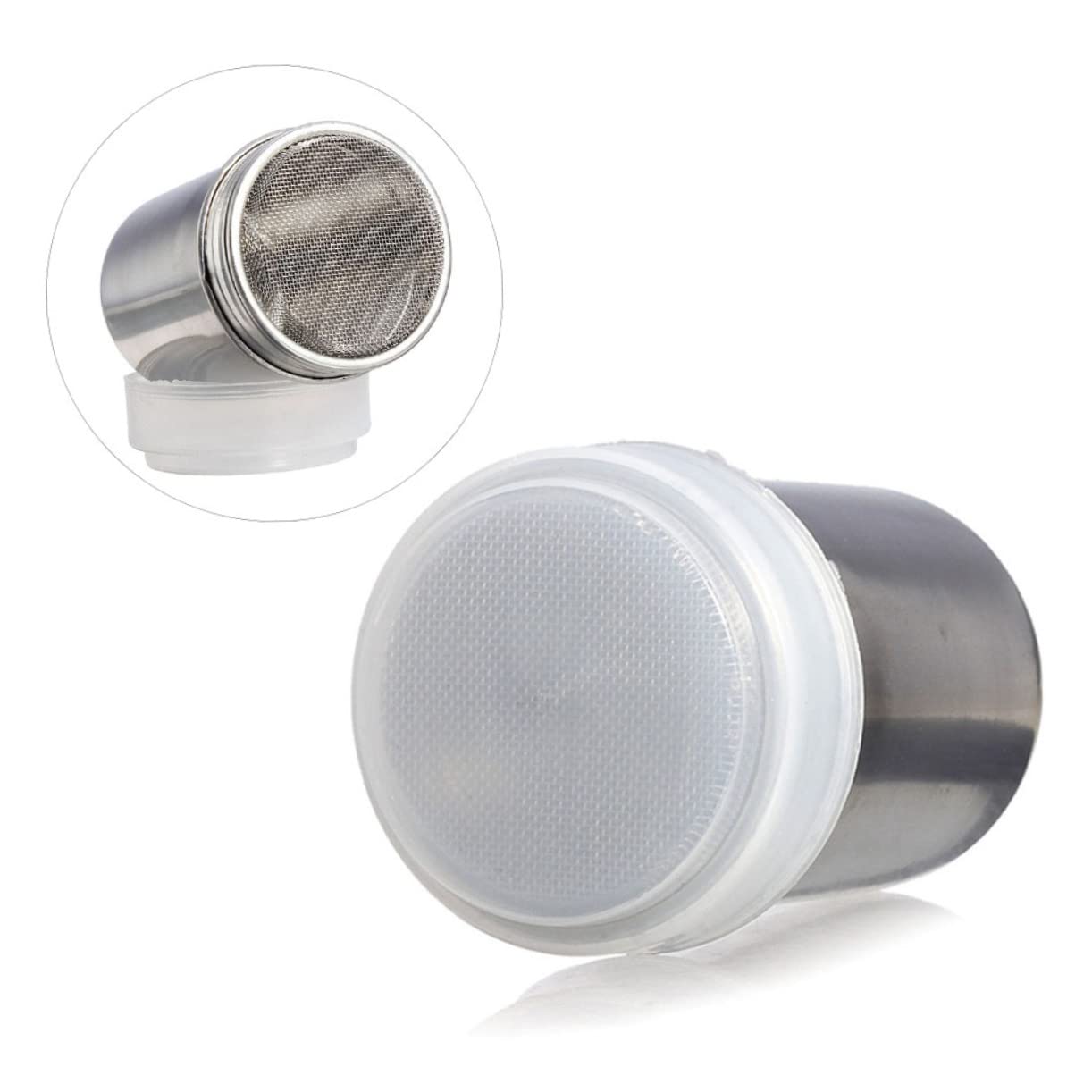 Amazon | MOLUCKFU 2個 304 ココアパウダーボトル コーヒーココア