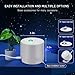 HERHOTER Galaxy Projector,Star Projector with Timer and Remote Control for Adults Bedroom Decoration, Party,Star Night Light
