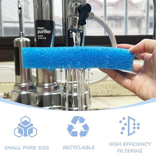 Image of SHIGATSU 12 Pack Replacement Filter Sponge Foam for Seachem Tidal 55 Filter