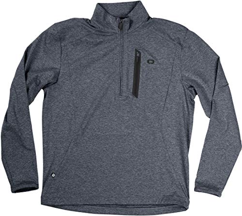 OGIO All Elements 1/4-zip Jacket, Navy, X-Large