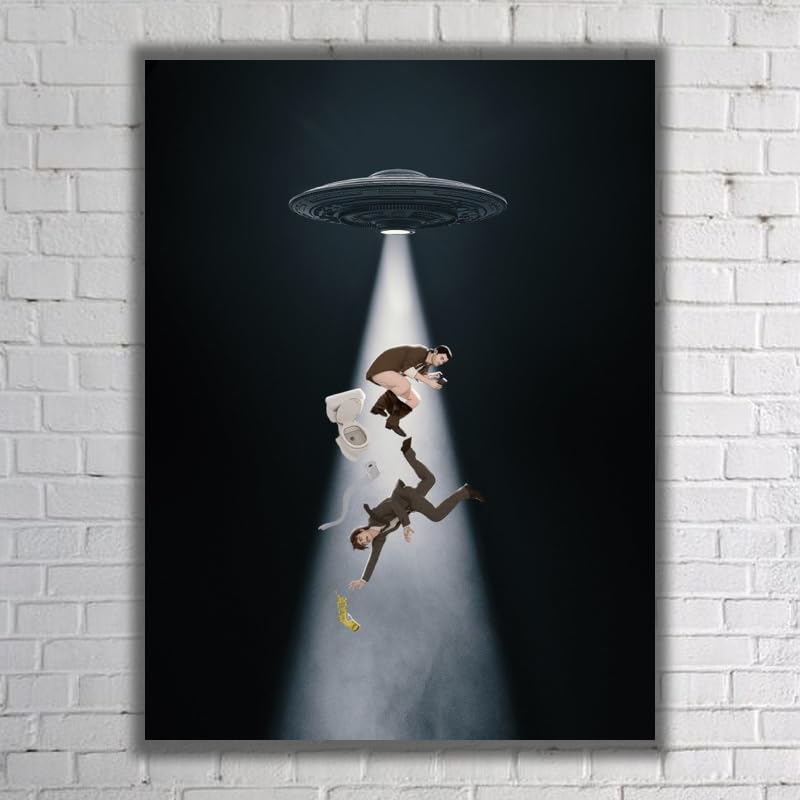 PSI Cops 2023 Animated TV Series Poster, Living Room Accessories, Paper Canvas Wall Art Print Picture, Modern Office Unframed Wall Decor, Christmas