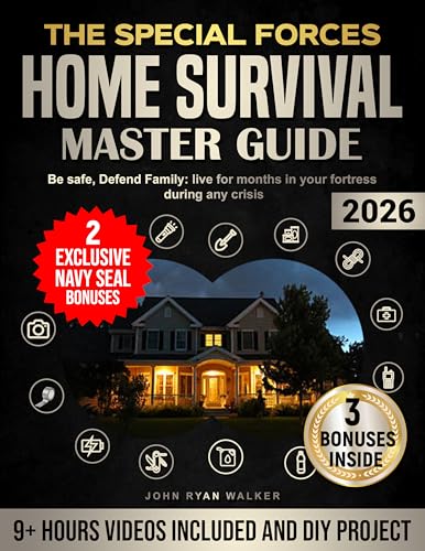 The Special Forces Home Survival Master Guide: Be safe, Defend Family: live for months in your fortress during any crisis