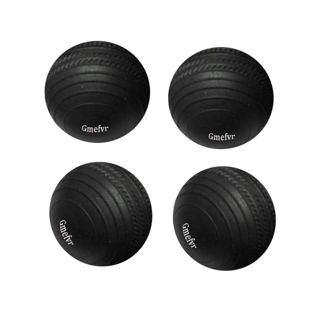 Gmefvr Rubber Black Gully Cricket Rubber Ball Imported Quality (4