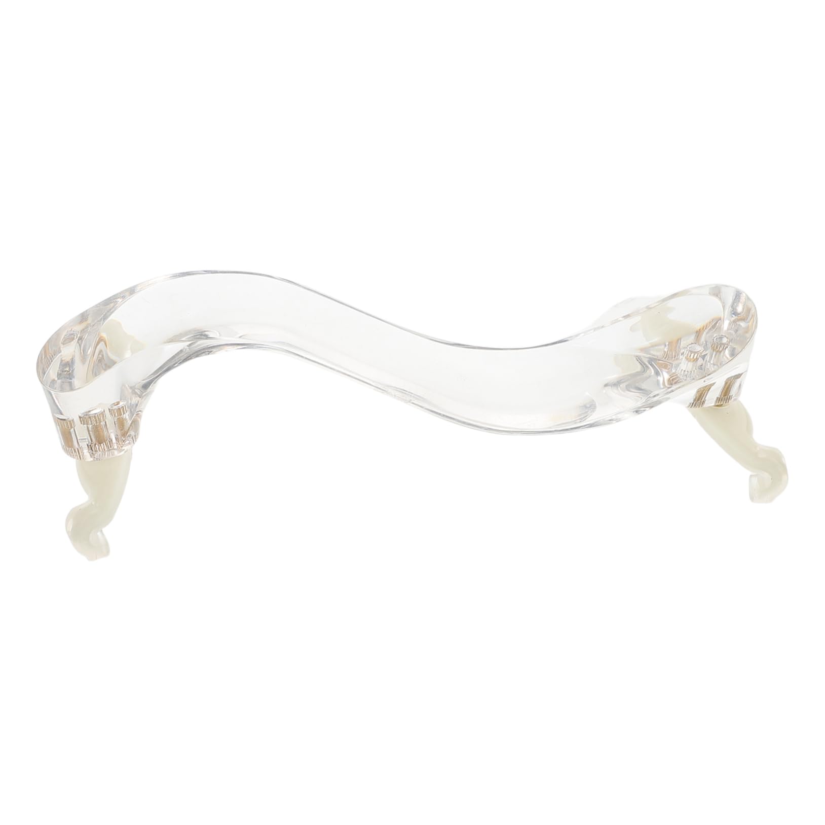 GOOHOCHY Acrylic Violin Shoulder Rest Chin Rest Pad for Violins Sizes Comfortable Support for Beginners