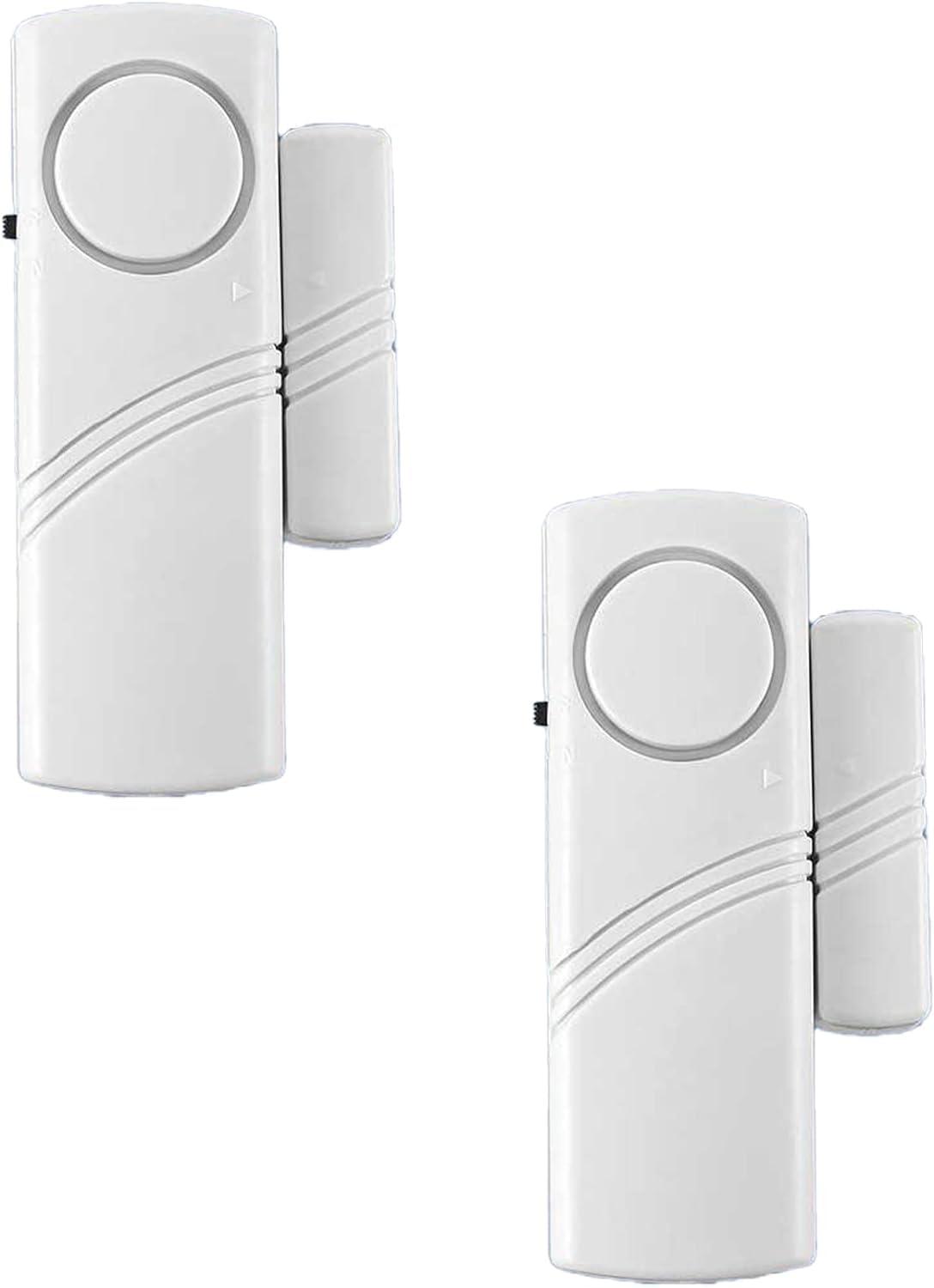 LIVYU LIFE Wireless Sensor Door Window Burglar Alarm | Personal Security Window & Door Alarm Bell | (Pack of 4 Sets)