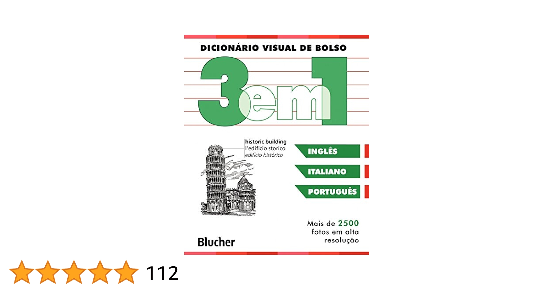 【新品】Dicionário visual de bolso - 3 em 1 Dicionário Visual de Bolso - 3 em 1 - Inglês/ Francês