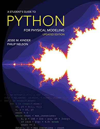Télécharger A Guide to Python for Physical Modeling Livre eBook France