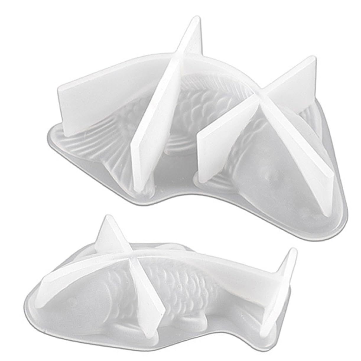 DOITOOL 4 Set Silicone Forma Per Creazione Fai Da Te Mold Per Artigianali Scented Candle Making Diy Resistente E Sicuro Ottimo Per Creativo 2 Pezzi * 4
