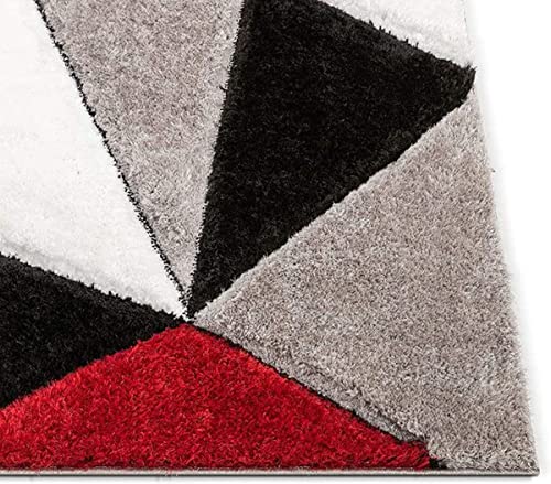 Image of Carpet Mahal Presence Gorgeous Design of Super Soft Shaggy Carpet for Living Room, Bedroom, Hall and Anywhere in Home. [10x14 feet]