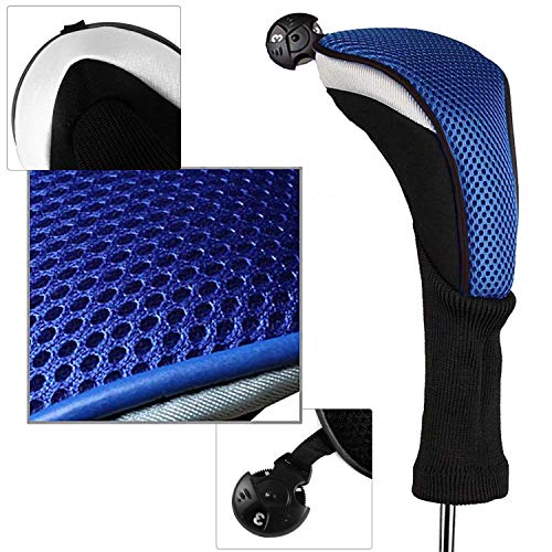 image for Amy Sport Golf Club Head Covers for Woods and Driver Hybrids Fairway V