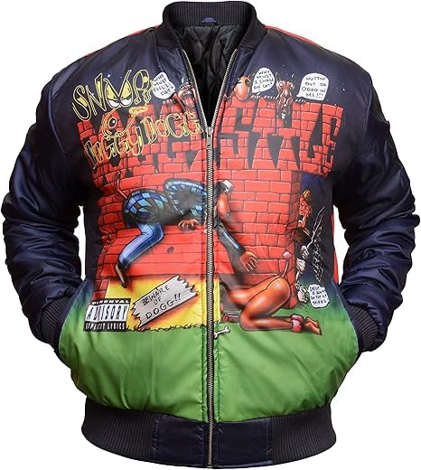Mens Snoop Parachute Dogg Bomber Doggystyle Light Weight Jacket2