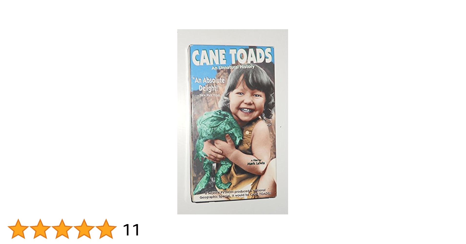 Amazon.co.jp: Cane Toads: An Unnatural History [VHS] : Cane
