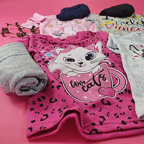 KIT com 3 Conjuntos de Inverno Calça+Blusa Menina (4)