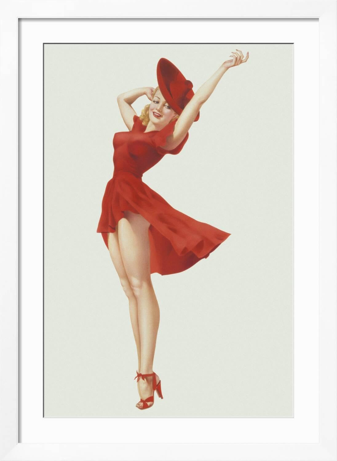 Amazon.com: ART.COM Wall Art Print Varga Girl, September 1941 on