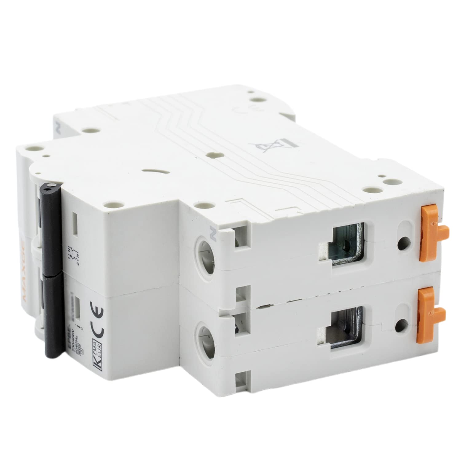 CABLEPELADO Interruptor magnetotérmico residencial CURVA C | 6kA | 1P + Neutro | 25 A