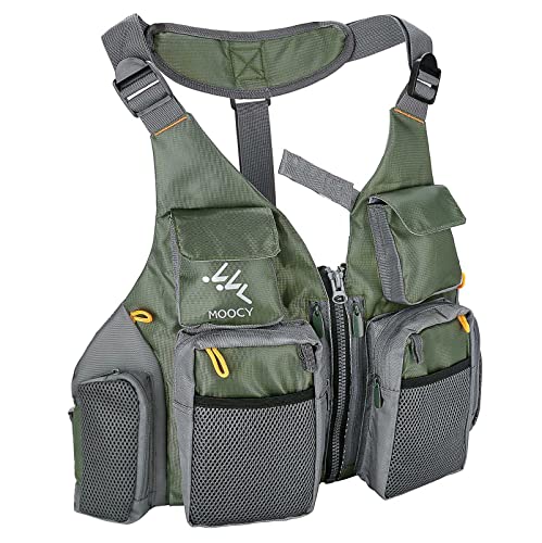 Fly Fishing Vest, Multi Pockets Jacket Fishing Vest for Men, Women2