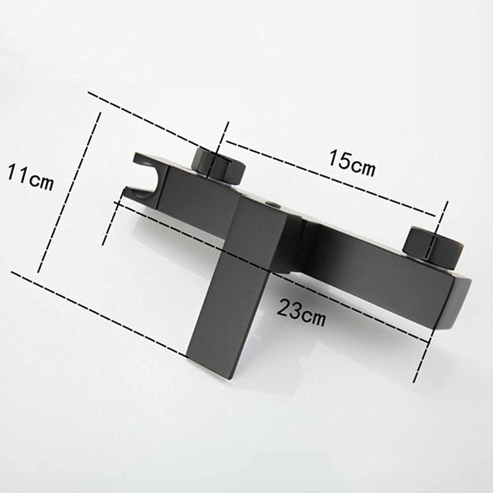 Set di spruzzatori per Bidet, spruzzatore Portatile Nero, Multifunzione, Caldo e Freddo, Maniglia pressurizzata, Kit per la Pulizia del Bagno, Doccia per WC o - B (A)
