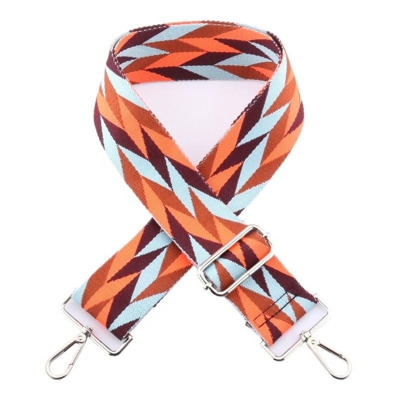 Taschenkette Bunte Schultertaschengurte 135cm Taschenzubehör Damentaschen Ersatz-Schultergurt for Tasche Taschengurt for Crossbody Kette FüR Tasche(A11,Silver Metal)