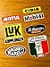 LUK MOBIL 1 MOTUL 7 pezzi Adesivi Retro Youngtimer Rockabilly V8 Se020