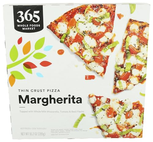 365 By Whole Foods Market, Pizza Thin Crust Margherita, 10.2 Ounce
