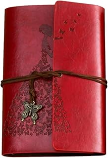 Caderno de couro recarregável LIOOBO, caderno de viagem, caderno, caderno, caderno, caderno, caderno, caderno, diário para amigos, colegas de classe, professores