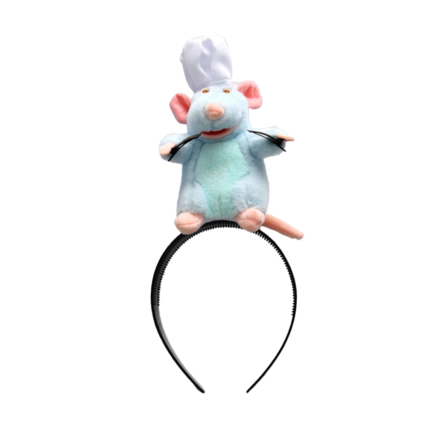 NAUZE Mouse Headband Cute Animal Ears Headband Plush Rat Headwear Accessories Kids and Adults Perfect for Cartoon Costume Props Funny Gifts