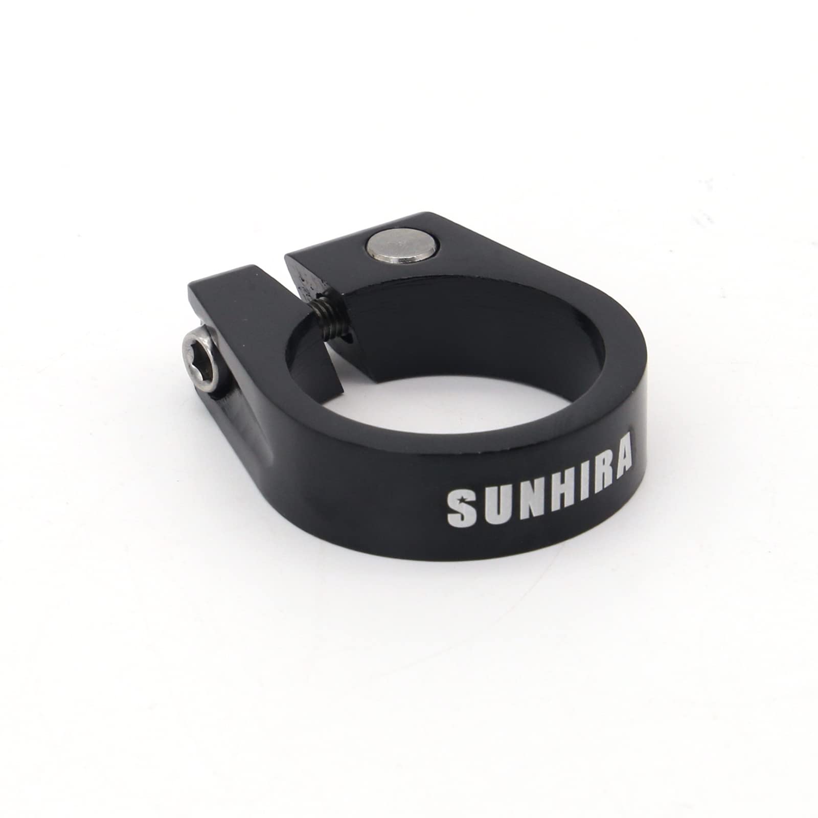 Sunhirablack Bike Seat Post Clamps Tube Clip Quick Release