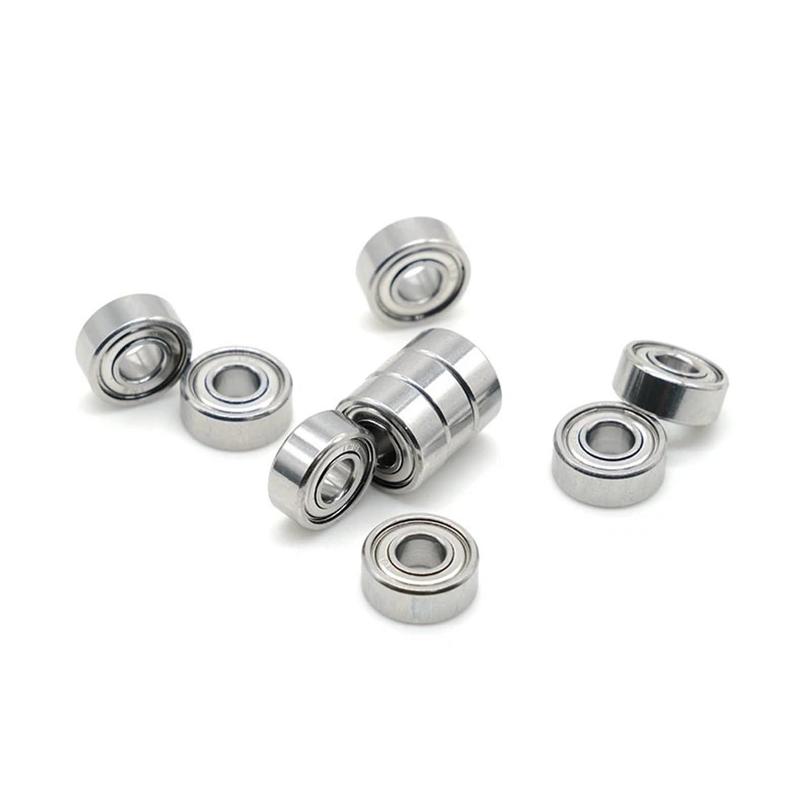 10 Uds MR104ZZ mangos rodamiento ABEC-7 4x10x4 Mm for taladro fuerte pieza de mano de laboratorio MR104 ZZ rodamiento de bolas de alta velocidad