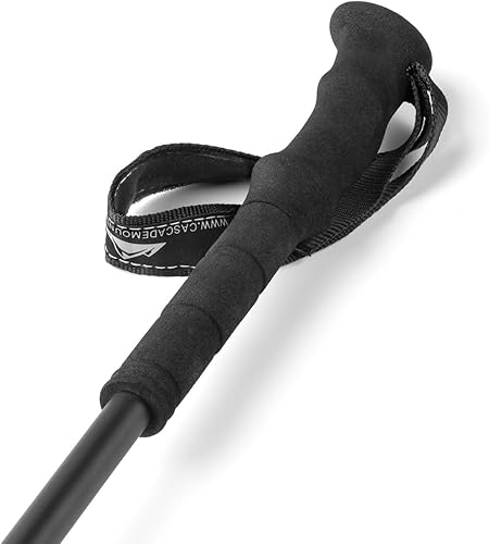Miniatura 7 de Cascade Mountain Tech - Bastones de senderismo de fibra de carbono, bastones para caminar o hacer senderismo con seguros ajustables rápidos