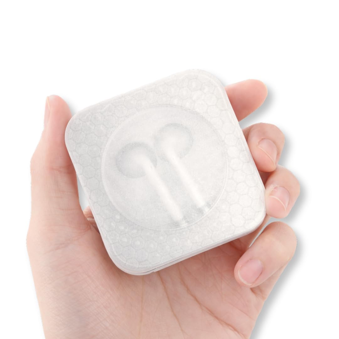 Crysendo Earphone Winder Case Compatible with APL Wired Earphones I Compact, Durable, Tangle-Free Cable Organizer Case for Wired Earphones | Portable & Lightweight Winder (Transparent)-image-13
