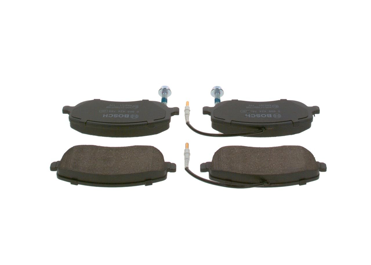 BOSCH Jeu de garnitures de frein, frein à disque 0986424789