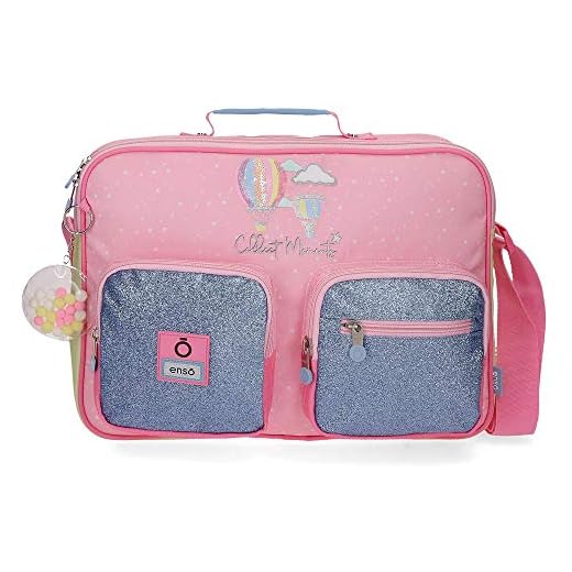 Enso Collect Moments, Cartera Escolar Niñas, Multicolor, 38x28x6 Cms